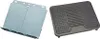 Two office accessories, a document holder and a footrest, are shown side-by-side against a white background. Náhled obrázku produktu