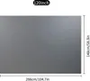 A gray projection screen with dimensions indicated. Náhled obrázku produktu