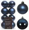 Weihnachtskugeln Kunststoff 4cm 16 Stück - Nachtblau Produktbild-Vorschau 3