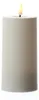 LED Kerze outdoor - Kunststoff - 3D Flamme - H: 17,5cm - D: Produktbild-Vorschau 2