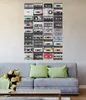 Wallario Poster - Retro Kassetten, Kunstdruck Größe: 100 x Produktbild-Vorschau 2