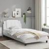 Bettgestell ohne Matratze "Zadar" Weiß 100x200 cm Produktbild-Vorschau 3