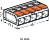 WAGO Verbindungsklemme 5-Leiter Transparent Produktbild-Vorschau 11