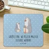 Mr. & Mrs. Panda Mauspad Großeltern Magie - Blau Pastell - Produktbild-Vorschau 2