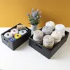 Creative Deco Čierna drevená prepravka na ovocie | Náhľad obrázku produktu 4