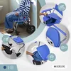 Carrozzina da comodo in alluminio Carrozzina Mobiclinic con Anteprima dell’immagine prodotto 7