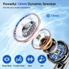 Close-up illustration of earbud speaker components and features. Produktbild-Vorschau