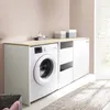 Waschmaschinenumbau mit Wäscheschrank und Putzmittelschrank Produktbild-Vorschau 1