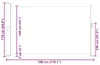 vidaXL Marquise latérale extensible 170×300 cm Noir Voir les images du produit 7