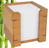 WEDO Zettelbox aus Bambus mit Papier mit 900 Blatt (90 x 90 Produktbild-Vorschau 3