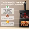 Cheminée électrique KAMINIO Henri 48x117,2 cm 2000 Watt Voir les images du produit 3