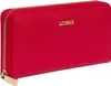 L.CREDI Geldbörse Poema Zip Around Wallet Red rot Produktbild-Vorschau 3