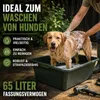 Bac de 65 litres, modèle XL, en plastique, idéal pour Voir les images du produit 12