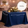 MEBLE ODNOWA, Tischdecke, Matter Samt-Tischdecke, Produktbild-Vorschau 3