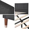 Sweiko Lit rembourré Lit double 140x200cm avec tête de lit Voir les images du produit 3