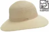 Seeberger knautschbarer Borten-Sommerhut Flapper mit UV-Schutz 30 in beige