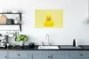 MuchoWow® Poster Gummi-Ente - Gelb - Rosa 60x40 cm - Produktbild-Vorschau 3