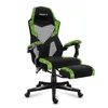 A gaming chair with a pixelated green and black design. Produktbild-Vorschau