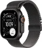 Apple Watch Ultra 3 Titan Schwarz Milanaisearmband Titan Produktbild-Vorschau 2