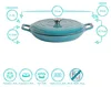 Flache Gusseisen-Auflaufform – 2,3 l – Kieselglanz Produktbild-Vorschau 6
