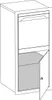 A line drawing of a black and white package box with one door open. Náhled obrázku produktu