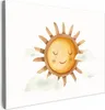 Wanddeko 70x50 cm - Kinder - Sonne, Deko, Deko Wohnzimmer, Produktbild-Vorschau 1