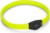 A bright yellow LED dog collar with a black control module. Anteprima dell’immagine prodotto