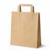 Papiertüten 18x9x22 cm Braun – Geschenktüten Set 250 Stück – Papiertragetaschen Podgląd zdjęcia produktu