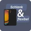 Hülle Samsung Galaxy Xcover7 Schutzhülle - Cazy - Schwarz Produktbild-Vorschau 3