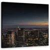 Leinwandbild städte & architektur - schwarz 40x40 cm Feeby Produktbild-Vorschau 1