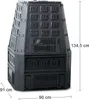 NABBI Záhradný kompostér IKEL850C 850 l - čierna Náhľad obrázku produktu 2