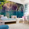 Muralo Selbstklebende Fototapete WASSERFALL Bäume Natur Produktbild-Vorschau 7