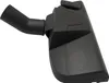 A black vacuum cleaner attachment with a curved hose is shown from a side-angle on a white background. Voir les images du produit