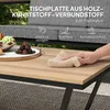 Outsunny Gartenmöbel Set 4 Personen wetterfest Produktbild-Vorschau 7