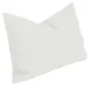 Kissenbezug 30x50 cm weiß Struktur Leinenoptik Kissenhülle Produktbild-Vorschau 1