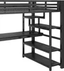 okwish Patrová postel 140x200 cm kovová s otevřenou skříní, Náhled obrázku produktu 3