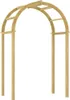 vidaXL Rose arch 141x97x243 cm masívne drevo borovica Náhľad obrázku produktu 1
