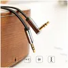 Mini Jack angulaire 3.5Mm Aux Ugreen Av119 Flat 2M Cable Voir les images du produit 15