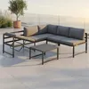 Mucola Sitzgruppe Aluminium Lounge Ecksofa mit Produktbild-Vorschau 12