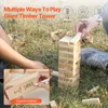 VEVOR Tumbling Tower, con 54 pezzi, altezza 27 cm, per 1 o Anteprima dell’immagine prodotto 2