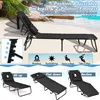Sonnenliege klappbar, Gartenliege mit Gesichtsöffnung & Produktbild-Vorschau 4