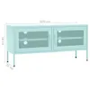 TV-Schrank Minzgrün 105x35x50 cm Stahl Produktbild-Vorschau 9