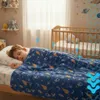 Anti-Stress-Gewichtsdecke für Kinder 4 kg, 100 × 150 cm, Produktbild-Vorschau 9