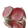 POSIWIO Adventskranz - Kerzenhalter Rot Ø 8 cm im 4er Pack Produktbild-Vorschau 2