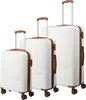 travelite carrello Bali 4W Trolley L / M / S White / Cognac Anteprima dell’immagine prodotto 3