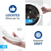 Siemens Bosch 00266751 Türgriff Griff Fenstergriff weiß mit Produktbild-Vorschau 5