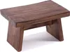 A wooden stool on a white background. Náhľad obrázku produktu