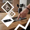 Versenkbare Aluminium Einbausteckdose 2-fach & 2 USB Produktbild-Vorschau 2