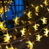 Ramadán pohádkové světla 1,5M 10LED měsíc s 3 hvězdami Náhled obrázku produktu 3