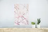 MuchoWow® Poster Marmor - Weiß - Gold - Violett 20x30 cm - Produktbild-Vorschau 5